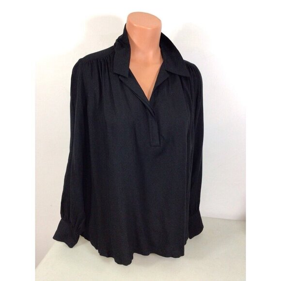 Anne Willi Blouse Shirt Made in Paris Womens Large - Picture 3 of 7